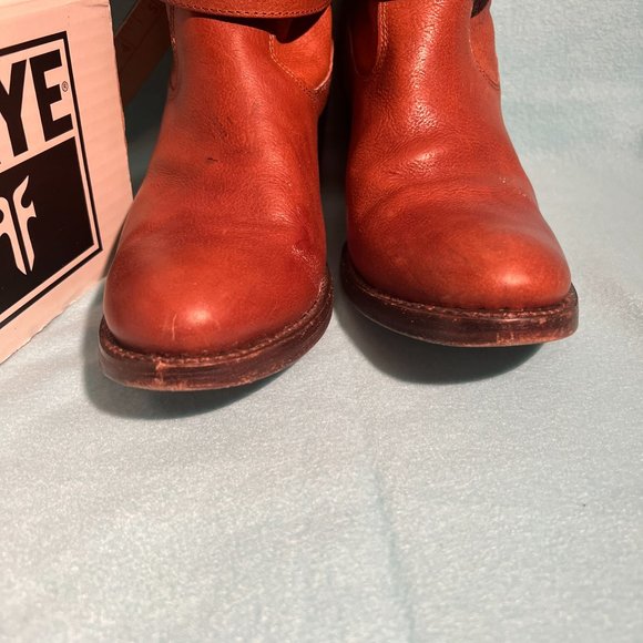 FRYE Jane Strappy Boot - Tan - Picture 6 of 7